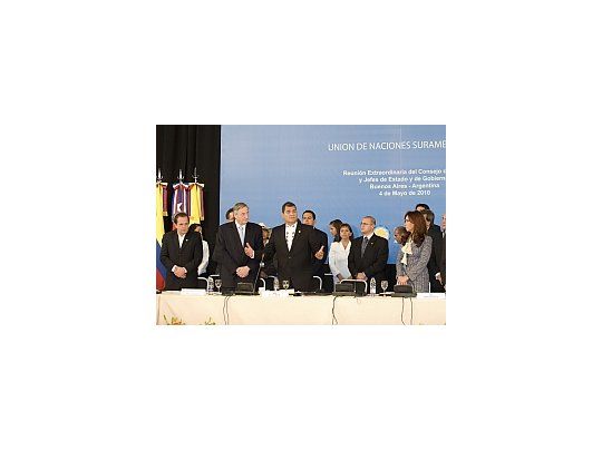 La mayoría de los mandatarios se encargó de resaltar la necesidad de que la UNASUR cuente con un equipo permanente y de tiempo completo dedicado al bloque regional.