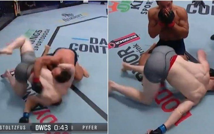 La secuencia de la fea lesión de Pyfer en UFC
