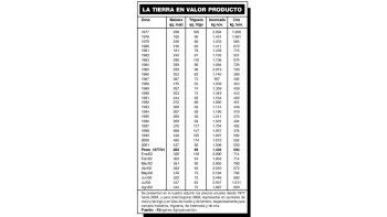 ámbito.com | Por fuerte demanda, suben 20% en dólares precios de los campos