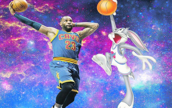 Space Jam 2. Ahora es LeBron James quien juega con Bugs Bunny.