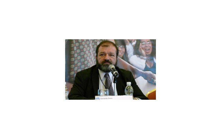 Gerardo Noto  coordinador del Área de Gobernabilidad Democrática para América Latina y el Caribe del PNUD.