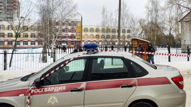 El tiroteo sucedió en una escuela de Rusia.