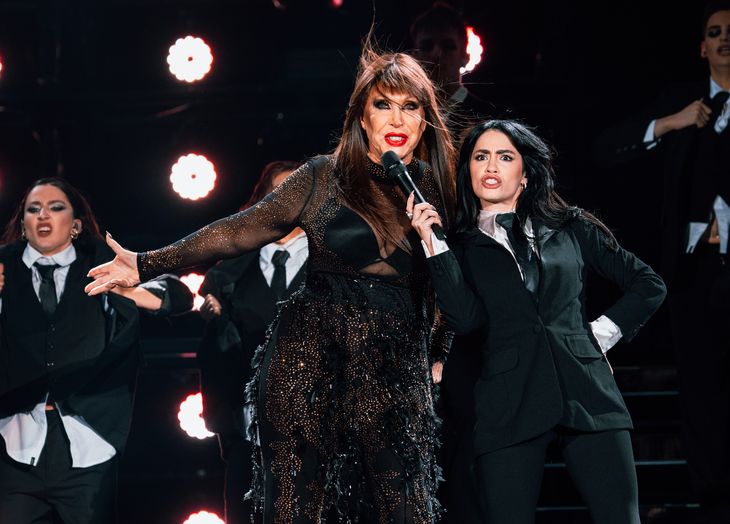 Moria Casán irrumpió en escena y protagonizó uno de los momentos más icónicos de la noche. Moria Casán irrumpió en escena y protagonizó uno de los momentos más icónicos de la noche.