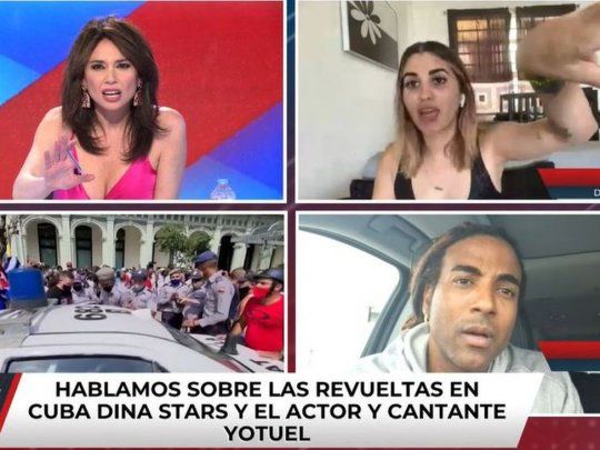 Captura de la transmisión en vivo.