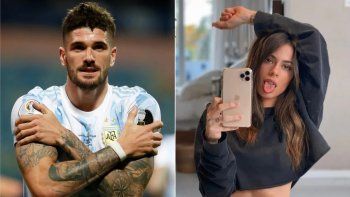 Rodrigo De Paul y Tini Stoessel. Rodrigo De Paul y Tini Stoessel.