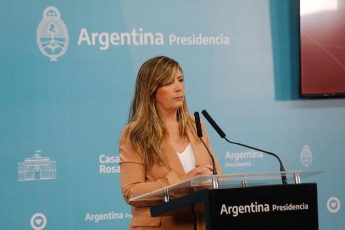 La Portavoz de Gobierno, Gabriela Cerruti. 