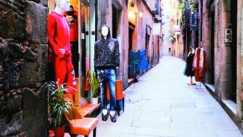 SILENCIO. Barcelona era uno de los destinos predilectos del turismo europeo, hoy sus calles están vacías.&nbsp;