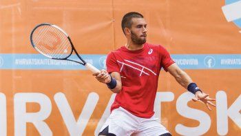 Coric dio positivo tras haber participado del torneo organizado por Djokovic.