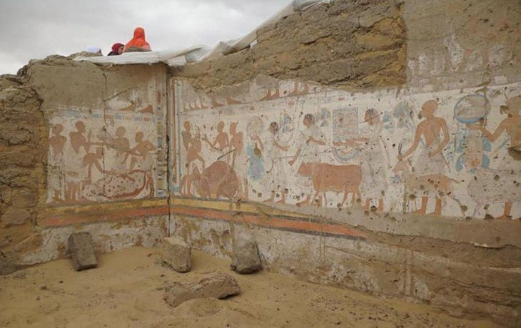 Egipto: hallan la tumba del tesorero y escriba del faraón Ramses II
