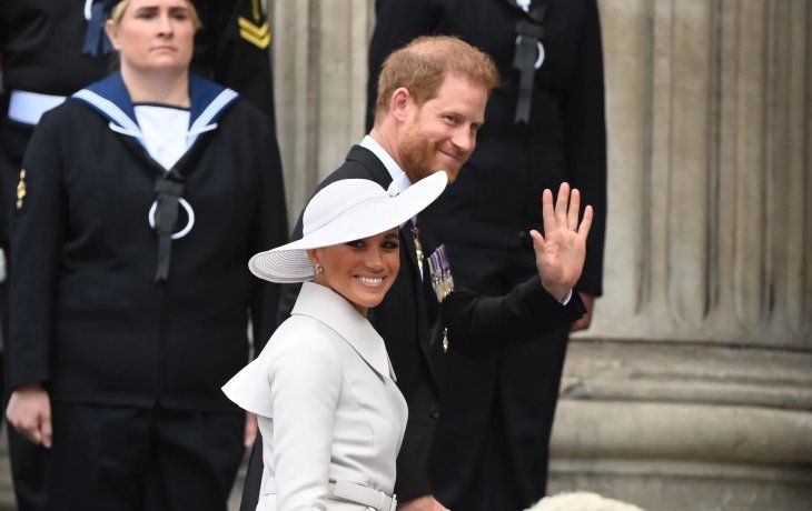 El príncipe Harry y Meghan Markle hacen su primera aparición pública en el Reino Unido desde su renuncia
