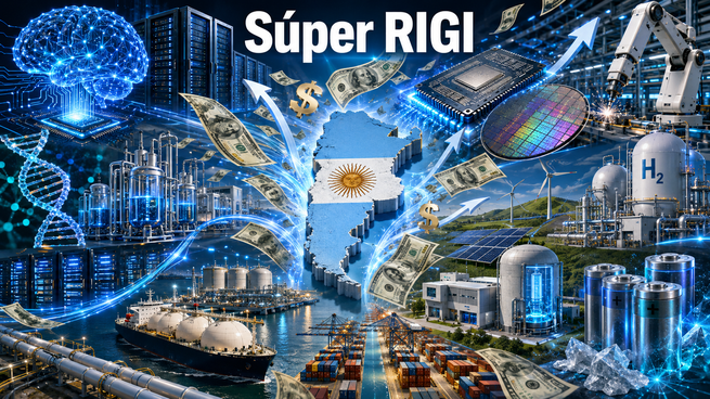 El proyecto crea el “Régimen de Incentivo para Grandes Inversiones en Nuevas Industrias” y establece un paquete de beneficios tributarios, aduaneros, cambiarios y regulatorios para proyectos de al menos u$s1.000 millones.