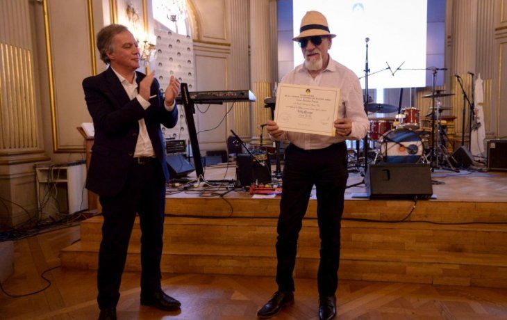 el legendario willy quiroga fue distinguido como personalidad destacada de la cultura