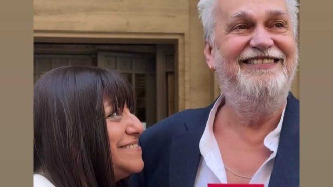 Patricia Oviedo y David Lebón dieron el Sí.
