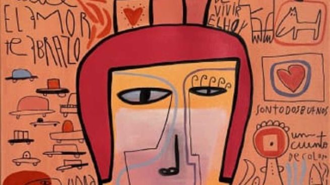 Mírame, de Milo Lockett.&nbsp;