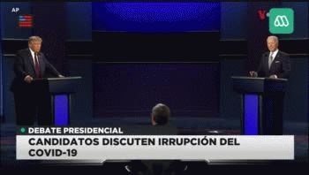 la burla de trump hacia biden por usar tapabocas