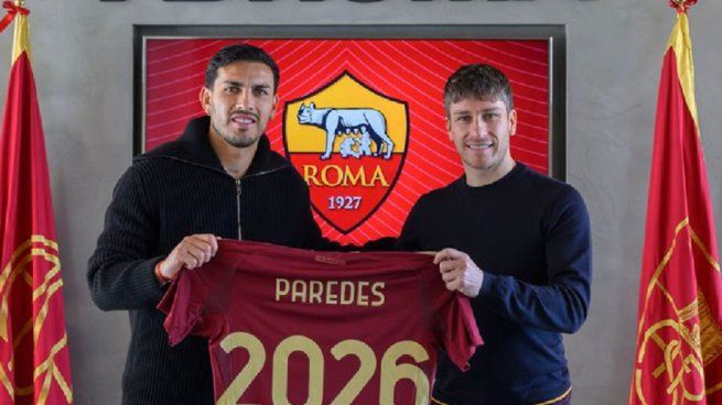 Leandro Paredes se mostró contento por haber renovado con la Roma: Estoy en un gran club