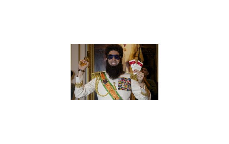 Sacha Baron Cohen celebró la noticia por Twitter.