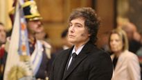 Javier Milei puso la otra mejilla en el Tedeum del 25 de mayo ante Jorge García Cuerva.