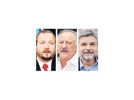 Martín Sabbatella, Hugo Yasky, Daniel Filmus