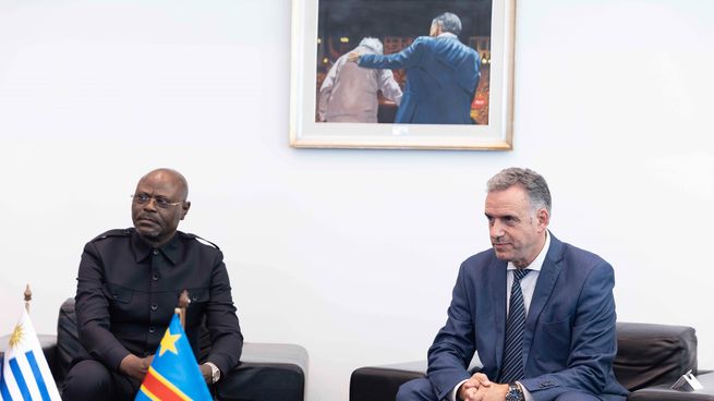 El presidente Yamandú Orsi recibió a una delegación de la República Democrática del Congo y pone el foco en la relación comercial con el país africano.