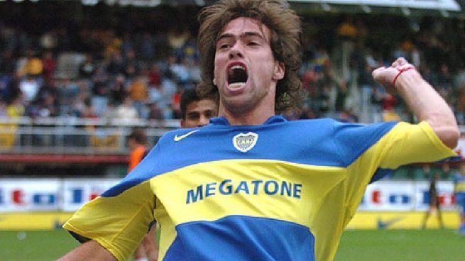Pocho Insúa en su etapa en Boca