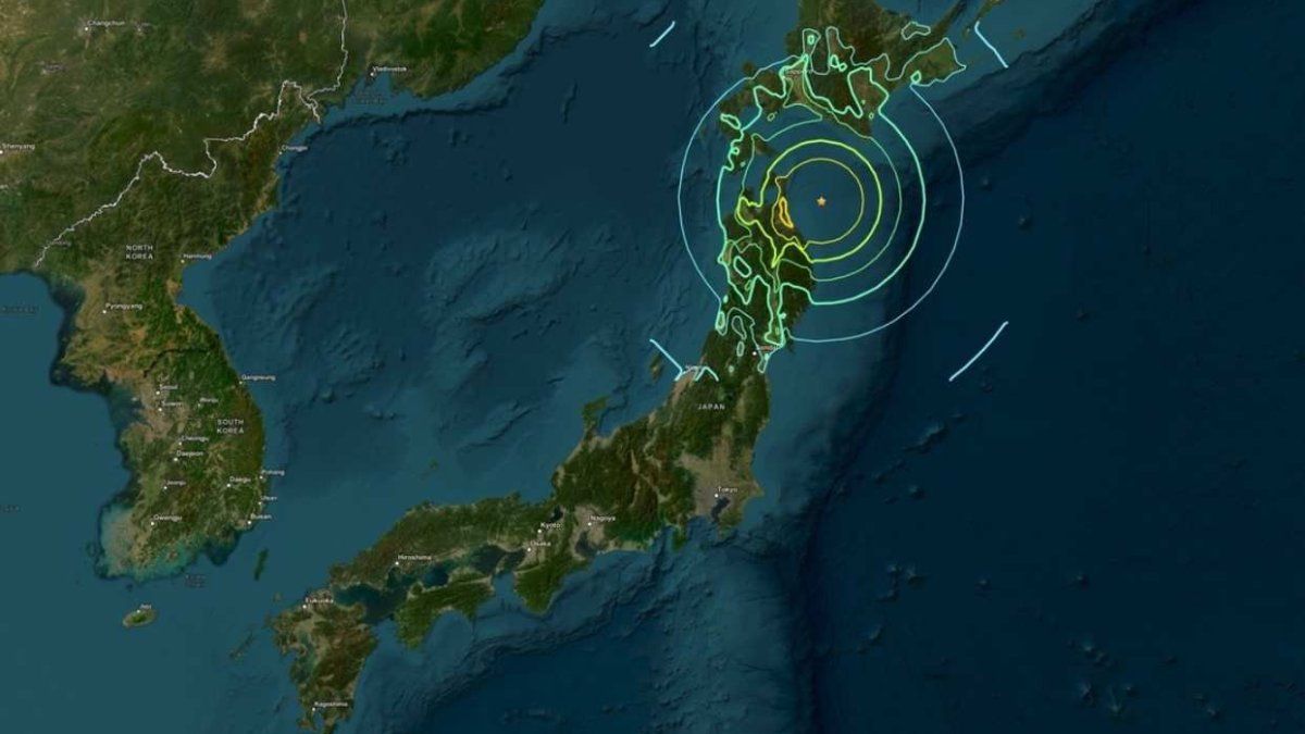 Japón emitió una alerta de tsunami por un terremoto de 7,6 en la escala de Richter Japón emitió una alerta de tsunami por un terremoto de 7,6 en la escala de Richter