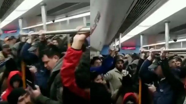 Los pasajeros del tren Sarmiento enfurecidos por un hombre que se prendió un cigarrillo de marihuana&nbsp;
