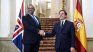 The foreign ministers of Spain and the United Kingdom met to discuss Gibraltar. The foreign ministers of Spain and the United Kingdom met to discuss Gibraltar.