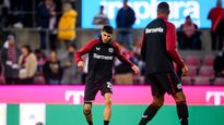 Palacios jugó poco más de 50 minutos en el triunfo de Bayer Leverkusen.