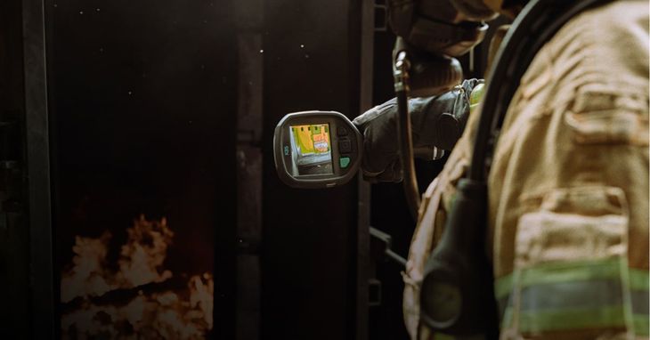 El trabajo de los bomberos se ve potenciado por este invento. El trabajo de los bomberos se ve potenciado por este invento.