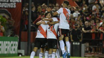 River le ganó a Newells en Rosario por la Copa de la Liga.