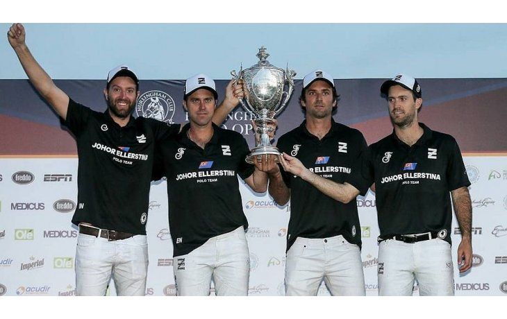 Ellerstina alcanzó su noveno título en Hurlingham, y es la tercera vez que se consagra bicampeón (Foto: @asocdepolo).