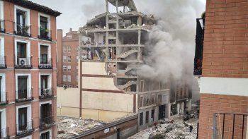 La explosión quedó registrada por varios usuarios de redes sociales
