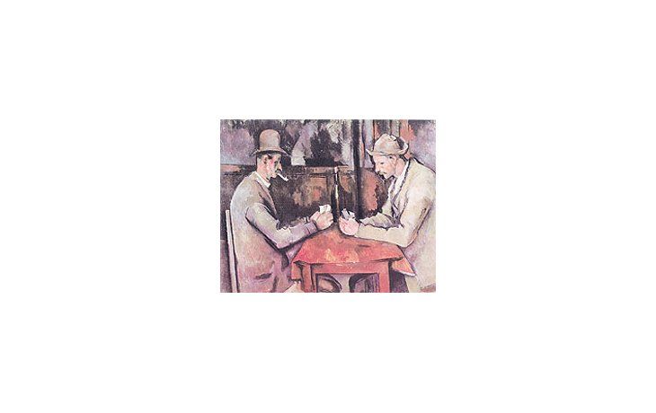 ámbito.com | «Los jugadores de cartas » (1890-1892), de Cézanne, en el que el artista buscó representar un momento de meditación.