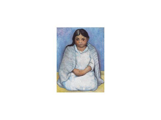 «Niña con rebozo», de Diego Rivera, se vendió en Sotheby’s por encima de su base. El total de la subasta, en cambio, cayó en 10 millones de dólares con respecto a otra en noviembre.