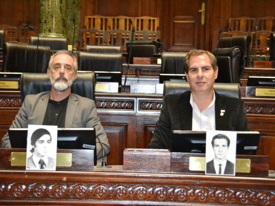 Claudio Morresi y Santiago Roberto.