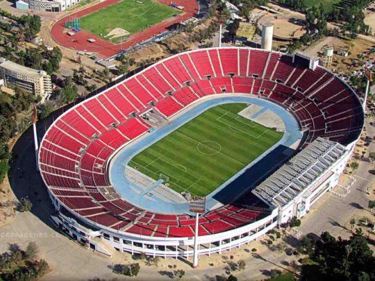El Estadio Olímpico de Chile.