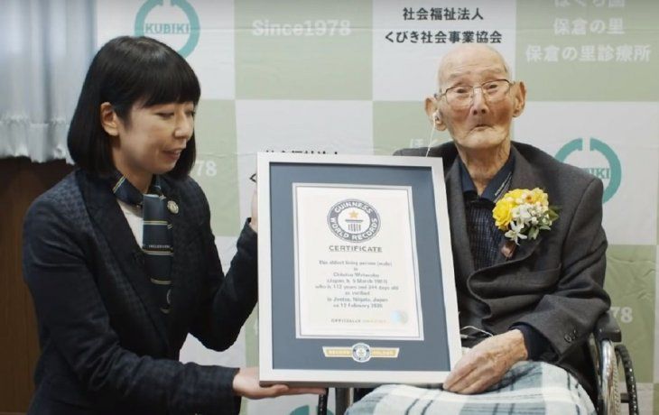 Chitetsu Watanabe murió a los 112 años.
