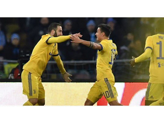 Higuaín, del odio del Napoli al festejo de Juventus