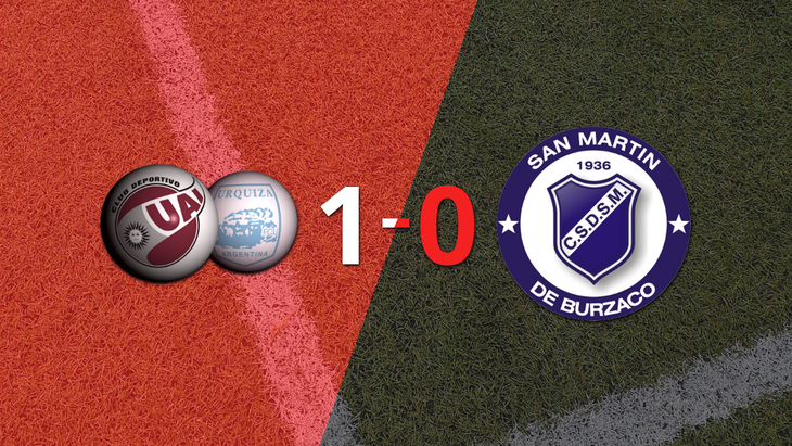 UAI Urquiza derrotó 1-0 a San Martín Burzaco
