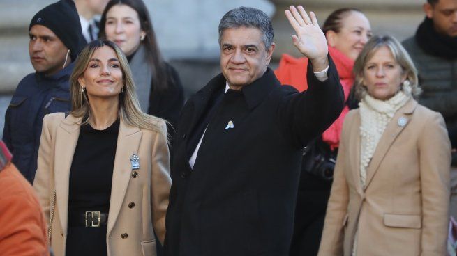 Jorge Macri en el acto del 25 de Mayo. 