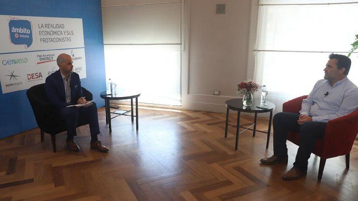 El secretario de Energía de la Nación, Darío Martínez, fue entrevistado por el subdirector del diario Ámbito Financiero, Julián Guarino,&nbsp; durante el ciclo Energía, presente y futuro, organizado por Ámbito Debate.
