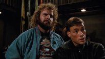 Gibb junto a Van Damme.&nbsp;