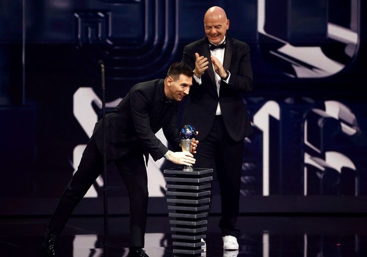 En 2022, el argentino también había recibido el premio The Best de la FIFA. En 2022, el argentino también había recibido el premio The Best de la FIFA.