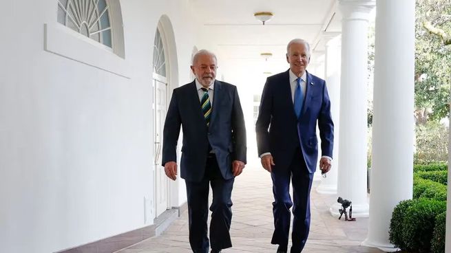 Lula da Silva se reunió con Joe Biden en la Casa Blanca.