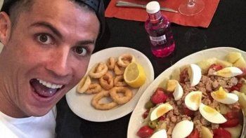 Cristiano Ronaldo reveló su dieta para mantenerse en el más alto nivel físico.