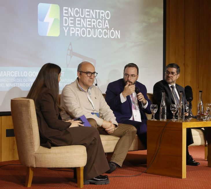 El director de Brasil 247, Leonardo Attuch; el director Gas del Ministerio de Minas y Energía de Brasil, Marcello Gomes Weydt; y el CEO de Fluxus Oil Gas & Energy, Ricardo Savini. El director de Brasil 247, Leonardo Attuch; el director Gas del Ministerio de Minas y Energía de Brasil, Marcello Gomes Weydt; y el CEO de Fluxus Oil Gas & Energy, Ricardo Savini.