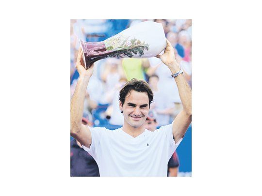 Federer lució soberbio e imbatible en Cincinnati. Se consagró sin ceder sets, se afianzó como N° 1 y llega con confianza al US Open.
