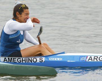 Toda la emoción de Sabrina Ameghino tras su oro en los Juegos Panamericanos Lima 2019.