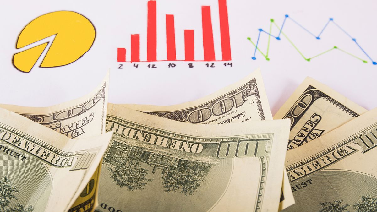 The market adjusts its projections for the dollar downwards
